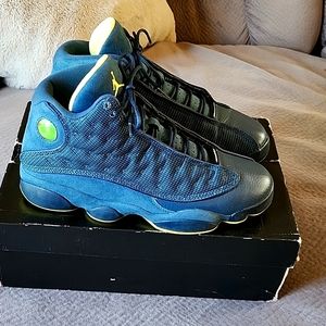 Authentic Jordan 13 Squadron blue